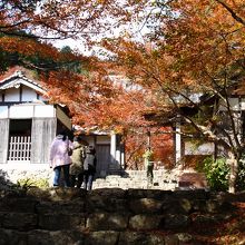 ２０１４年１１月１５日　円通寺入口