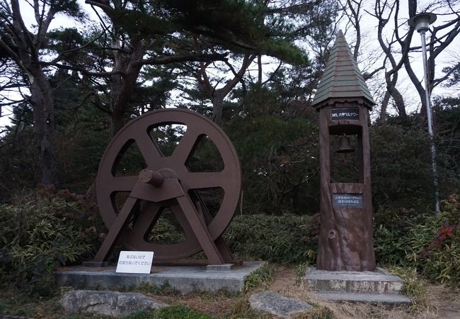 六甲山頂駅を出てすぐ