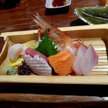 刺身5種盛り合わせ1580円