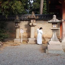 素朴な神社らしい風景もありました