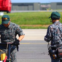 航空救難団の皆さん