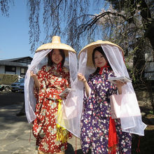 小野小町なお嬢さんたちも！