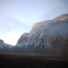 早朝のヨセミテ