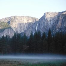 早朝のヨセミテ