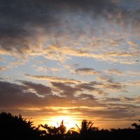 美しいサンセットタイム