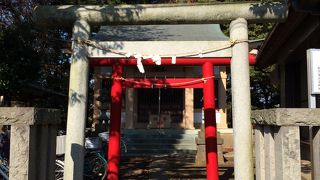 石神井公園近くの小さな神社です