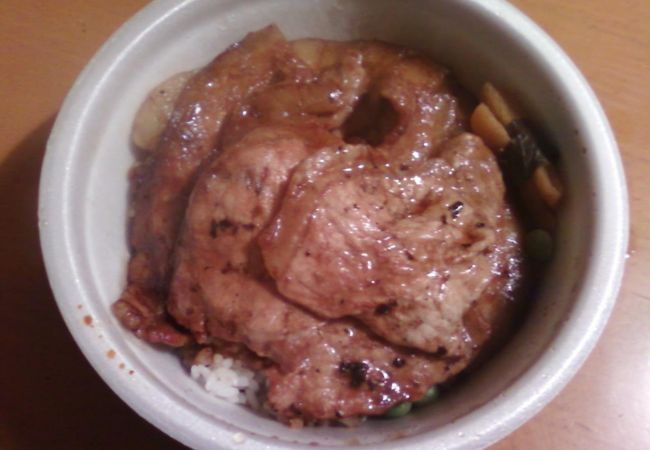 おいしい豚丼のお店。