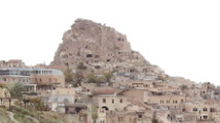 ウチヒサールの要塞。登ることも出来ます！