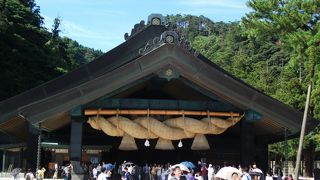 でっかいしめ縄！出雲大社