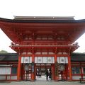 朱色が綺麗な京都屈指の古社、下鴨神社。