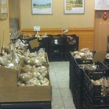 食品売り場の様子