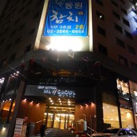 ベストウェスタンニューソウルの正面エントランス。