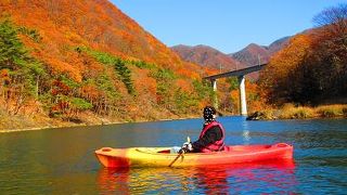 川治温泉でカヤックのプライベートレッスン