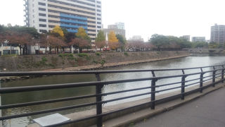 鹿児島市中心部を流れる川