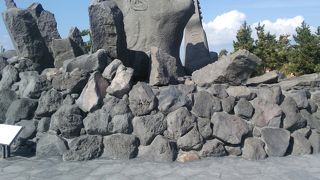 長渕剛のオールナイトコンサートの跡地を利用した御岳（桜島）の展望スポット