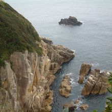 足摺岬から見た風景