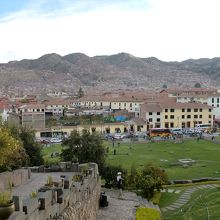 教会からみたクスコの街並み