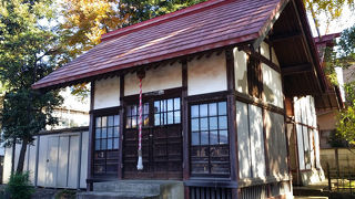 横浜市瀬谷　境川からちょっと丘に登ったところにある神社