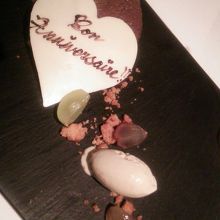 記念日と伝えていたらこんなサービスが