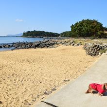 岬の入口です。ここから歩きました