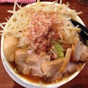 二郎系ラーメンだけど、全然しつこくなかった。