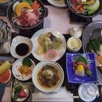 食べきれない量の夕食