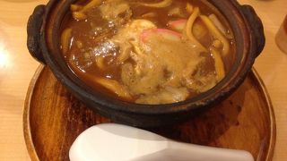 冬にぴったりの味噌煮込みうどん