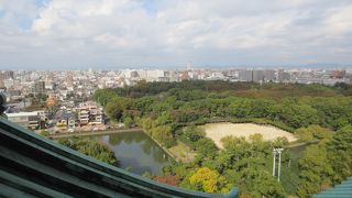名古屋城からのぞめる