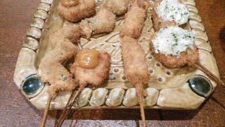 美味しい串揚げ