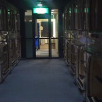 カプセル客室全体の様子