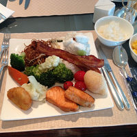 クラブフロアでの食事（一部）です。（2日目）