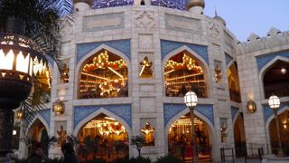 アラビアンナイトを楽しめるカルーセル！