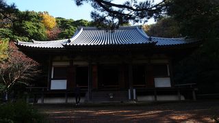 京都から移築されたお寺