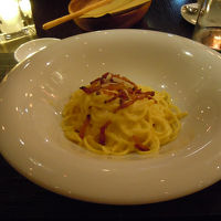 何故かいつもカルボナーラを選んでしまいます。