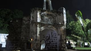 ５００年近く前に作られた砦