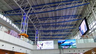 帰国時にソウル駅に隣接する商業施設で買い物が出来ます。