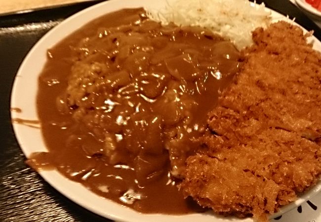 S・Ｍ・Ｌのサイズがあるカツカレー