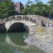江戸時代につくられた奇麗なアーチの石橋