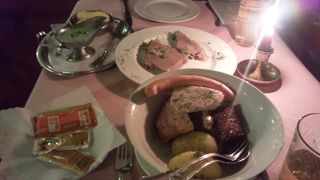 歴史のあるレストラン