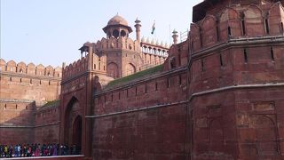 光の加減で夕方に訪れた方が赤が生える