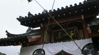 中国風のお寺