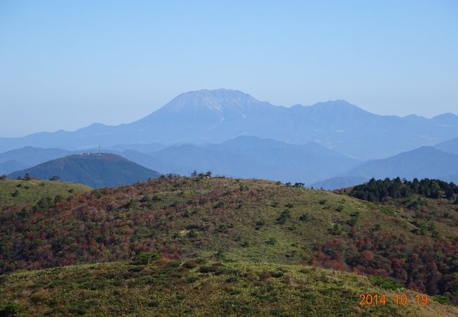 伯耆大山は目の前　道後山