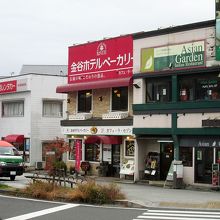 「東武日光」駅前にあります