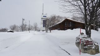 晴れた日には流氷の海岸が見られるはず