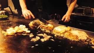 ディナータイムには行列も