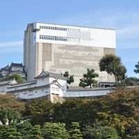 大天守は改装中