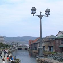 小樽運河で撮影