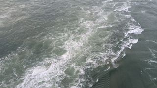 渦が見えなかったど・・・