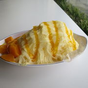 美味しいマンゴアイスクリームが食べられるカフェ