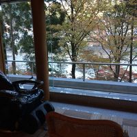 お風呂場からの景色